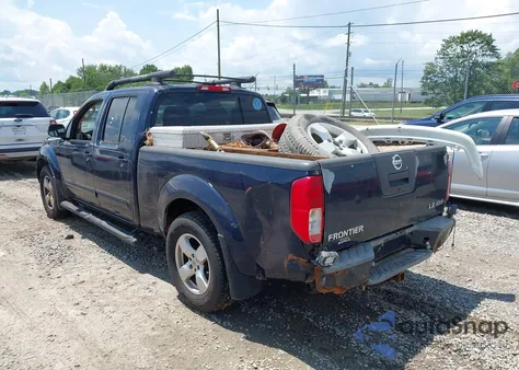 2007 Nissan Frontier Le из США, поврежденный, VIN 1N6AD09W87C404587